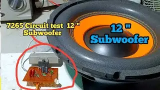 TDA 7265 MONO AMPLIFIER BASS CIRCUIT 🔥7265 ic 200 watt amplifier Circuit board | 7265 assembly board