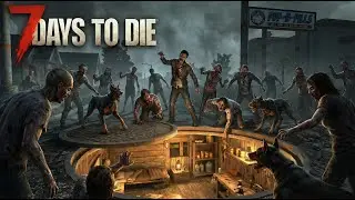 7 Days To Die Alpha 16 | ZOMBIE WSZĘDZIE &ndash; OBLĘŻENIE BAZY | Odc. 8