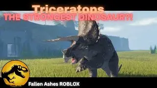 The Apex Destroyer | Fallen Ashes Triceratops - ROBLOX