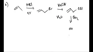 Synthesize each of the following compounds by routes that involve allylic bromination by NBS. Use s&hellip;