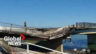 Ukraine counteroffensive ramps up amid alleged strike on key strategic bridges