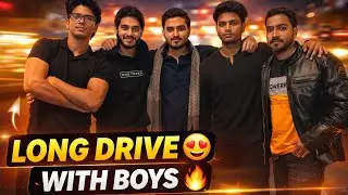 Long Drive With Boys…| 1 Year Daily Vlogs Challenge🥹❤️…|