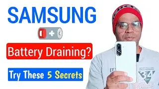 Samsung Battery Draining Fast ? Try These 5 SECRET Fixes (2026)