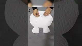 How to make a baby pillow #shorts