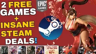 STEAM SALES DROP: 2 FREE GAMES + FREE WEEKEND, HUGE DISCOUNTS ON 2K, CAPCOM & MORE! 🎮🔥