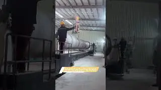 Let&rsquo;s visit the manufacturing base of equipments&mdash;&mdash;granulation and carbonization rotary kiln #machine