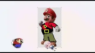 Today's Drawing: Mario in HSR form (Fanmade)