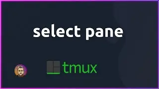 tmux select pane