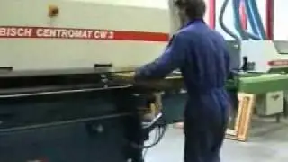 Gubisch CW 3 Winkelanlage window production centre