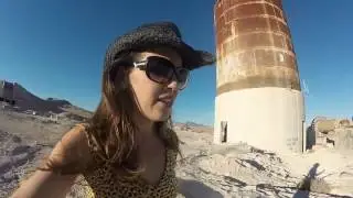 Abandoned Cement Factory in the Desert