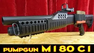 SOFTAIR PUMPGUN M180 C1 MIT SCHIEBESCHAFT F&Uuml;R 40 Euro [deutsch/german]