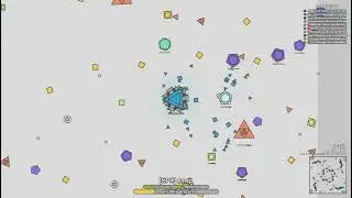 Arras io gameplay 43.73m ~ 54.40m