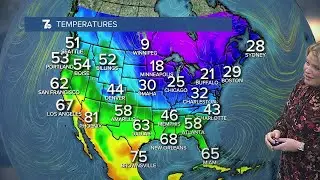 7 Weather Forecast  6 p.m. Update, Tuesday, February 3