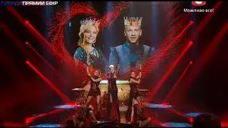 &laquo;Х-фактор-5&raquo; /Олеся Матакова -Звенит Январская вьюга (из х/ф cover)/ Шестой прямой эфир(13.12.2014)