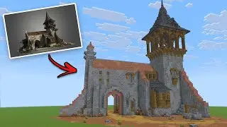 Building Medieval Concept Art in Minecraft!!!