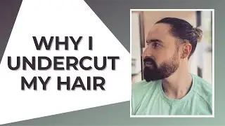 I undercut my hair | Men's long hair transformation | Fitness update | Men's long hair | Men's hair