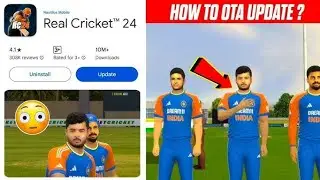 RC24 NEW OTA UPDATE RELEASE NEW JERSEY'S ASIA CUP 2025 UPDATE SQUAD  #rc24otaupdate #asiacup2025