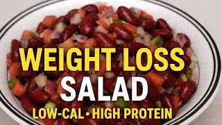 Fat-Burning Healthy Salad Recipe | Quick 5-Minute Weight Loss Meal