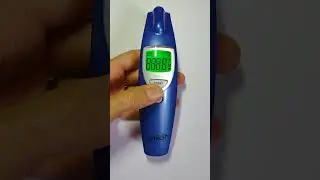Termômetro digital G-Tech - Como mudar de °F ( Farenheit) para ° C ( Celsius) e vice versa.