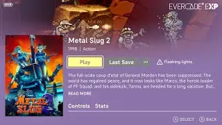 Metal Slug 2 | Neo Geo Arcade 2 | Game 4 of 6 | Evercade Handheld