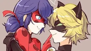 when ladybug falls for catnoir~ texting story miraculous one shot