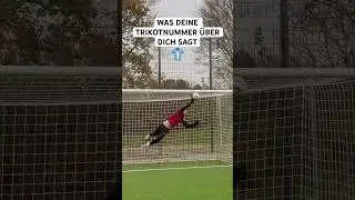 WAS DEINE TRIKOTNUMMER &Uuml;BER DICH SAGT! #1 👕⚽️ #fussball #tipps #tricks #tutorial #shorts