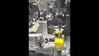 Motor rotor shaft and ball bearing automatic inserting machine