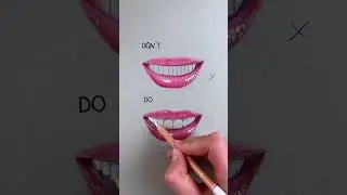 How To Draw Teeth 😀 Perfect Video of Drawing#drawing#shorts#viralvideo#pencilportrsit#art#sketch
