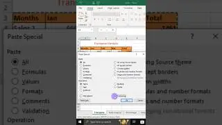 How to transpose data jn in Microsoft Excel #transpose #exceltips #excel