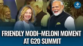 Modi and Meloni Share Warm, Candid Moment During G20 Leaders&rsquo; Summit in Johannesburg