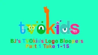 BJ's TVOkids Logo Bloopers Part 1 Take 1-15