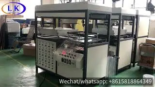 Disposable plastic trays containers blister forming machine LK-61