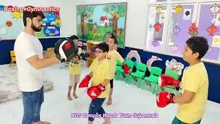 Boxing+Jelly bean activity+Gymnastics+ Video watching+ Art and craftAl+ QUran+Science experiment