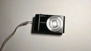 Sony Cyber-Shot DSC-W810 Digital Camera Unboxing