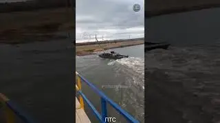 ПТС &mdash; плавающий транспортер для армии #транспортер