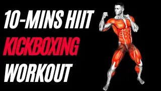 10 Minute High Intensity Kickboxing Workout