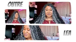 THESE WIGS JUST TO MUCH FOR ME 🤔 | Outre Lea @OutreHairTV #wigs #outre #curlyhair #wigreview #wig
