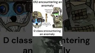 D class encountering an anomaly in SCP 5k