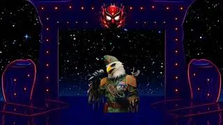 Eagle sings sky full of stars REMASTERED | 4th of July special |
