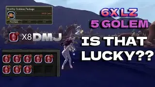 Monthly Goddes Golem Hunting LZ 20 Dimensional Jade - Dragon Nest SEA