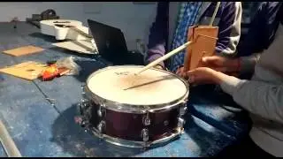 Drumming Robot: Models and Robotics Section, IIT Roorkee, Mechanism testing