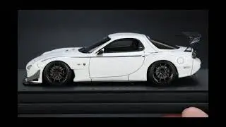Ignition Model 1/43 FEED RX-7 (FD3S) White (IG2185) resin car model available now