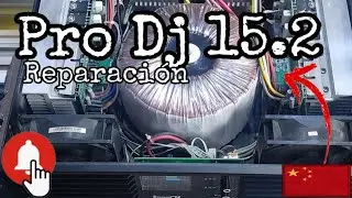 🔥🔥Reparación de pro Dj 15.2 💪💥⚡️ Funcionamiento de limitador