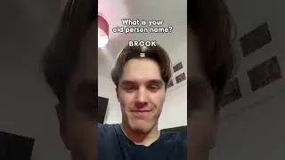 My Old Person Name