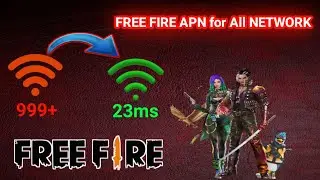 new 4g apn settings gaming for free fire | best gaming apn for all network