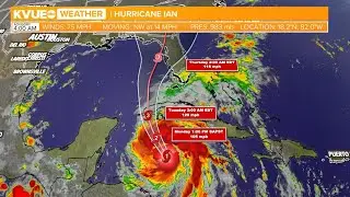 WATCH LIVE: Tracking activity in the tropics as Hurricane Ian develops | KVUE