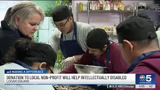 Donation to local non-profit helps intellectually disabled