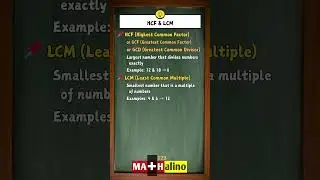 HCF vs LCM: The Ultimate Comparison Chart 📊