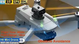 H6 Obstacle Avoidance 8K Long Range Drone &ndash; Just Released !