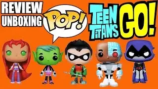 Jovens Titãs em Ação - Teen Titans GO! Review Coleção Funko POP - Cartoon Network boneco brinquedo